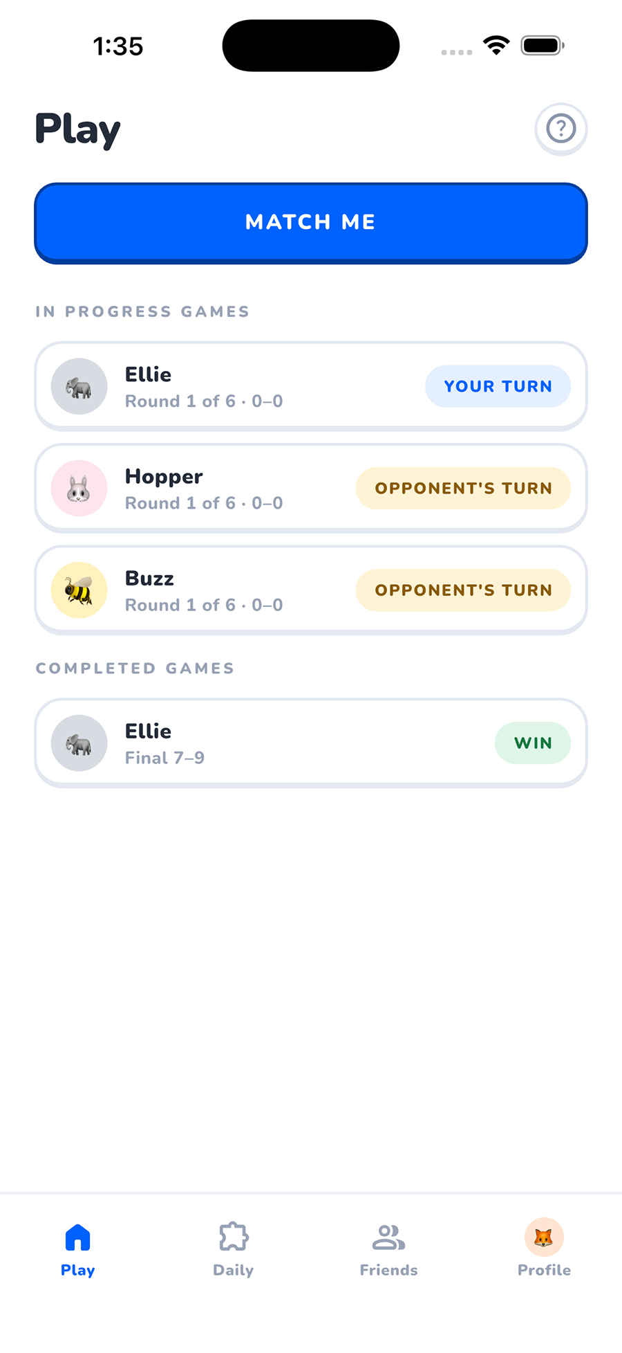 Rettel app screenshot