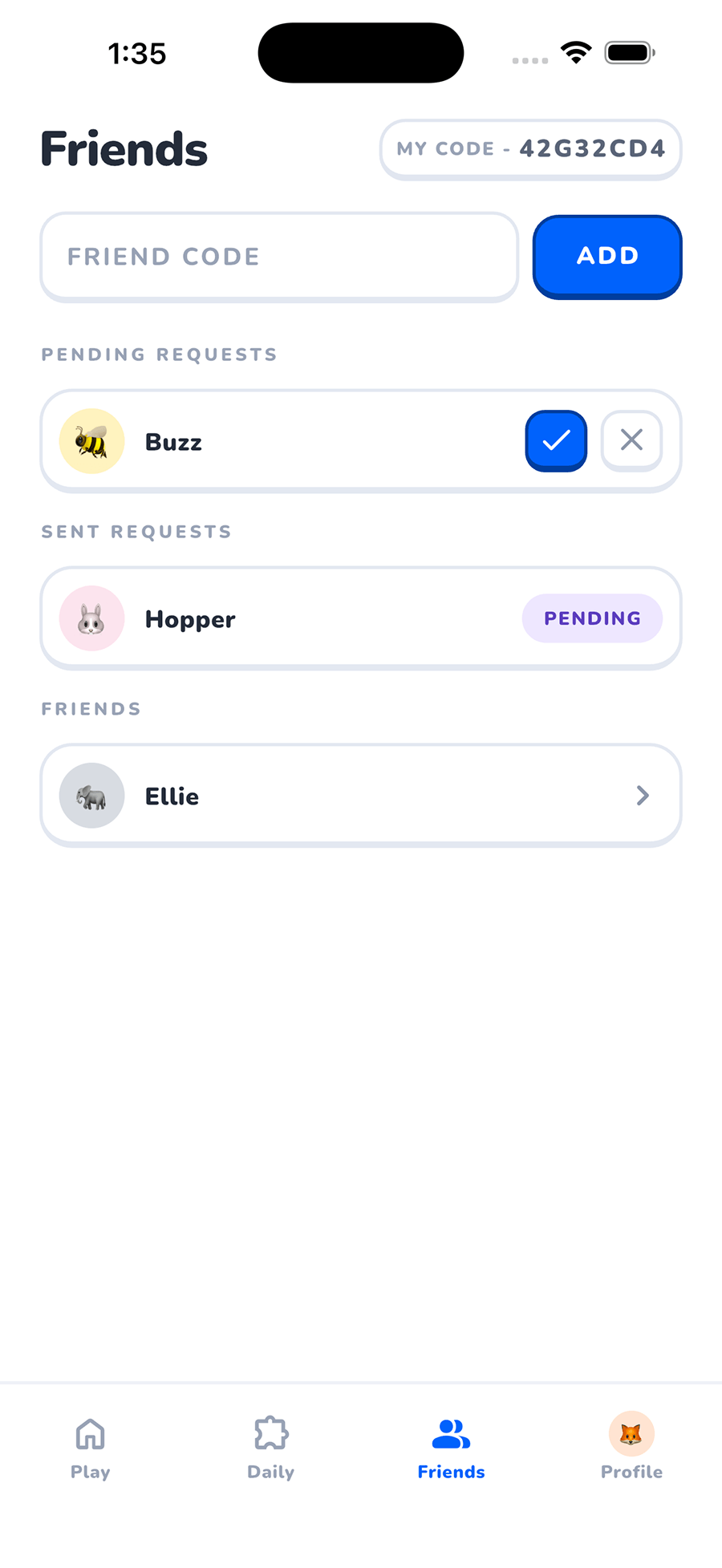 Rettel app screenshot